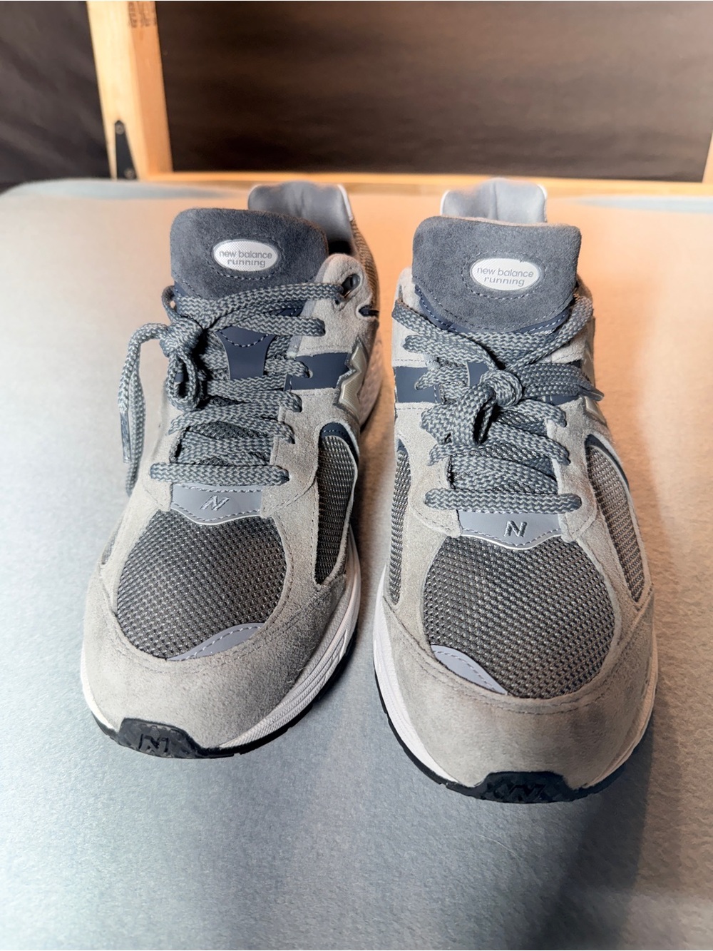 New Balance Gray Men's Athletic Running Shoes